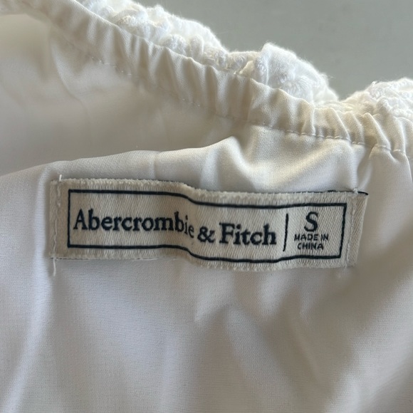 Abercrombie One Shoulder Eyelet Dress - Picture 4 of 6